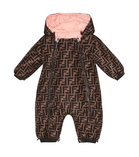 fendi baby coat|Fendi baby onesie.